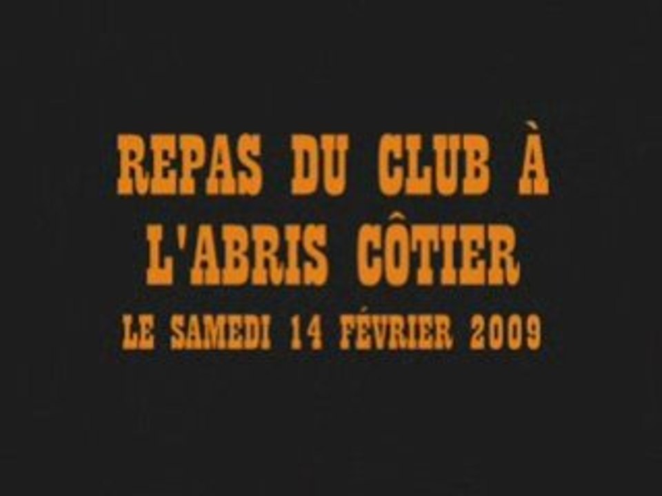 Repas du Club Goulien sports le sam 14 février 2009