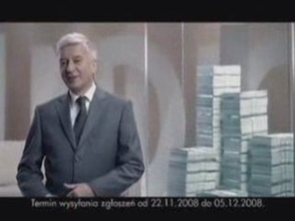 Milion za sms lotto Ryszard Rembiszewski 2008 reklama