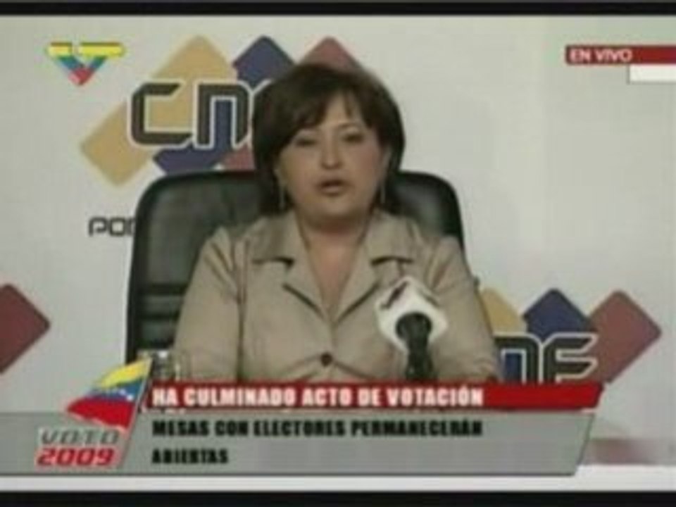 Cerrados centros electorales