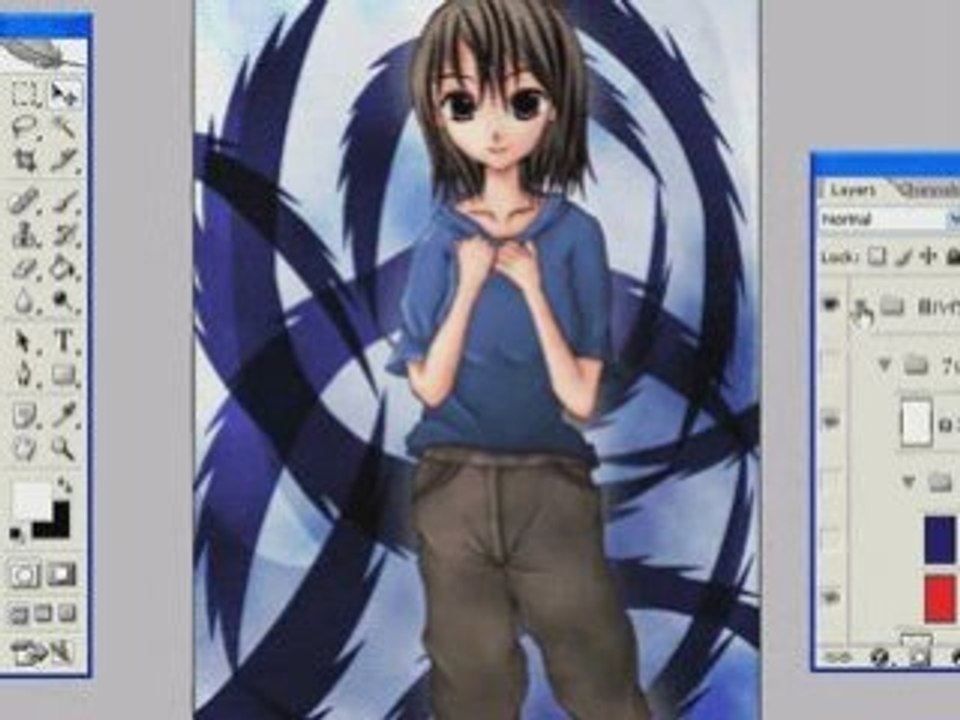 How to paint photoshop anime episode4(pt23)- www.spyre.co.nr
