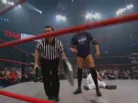 Tna Against All Odds 2009 pt10 Abyss vs Morgan Weapons Match