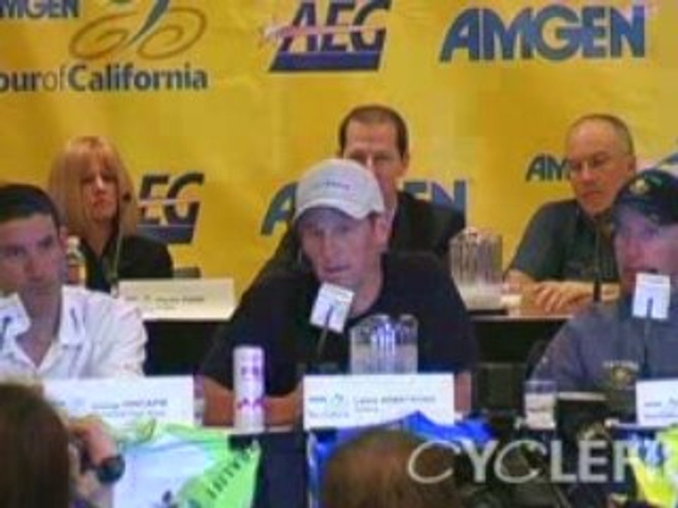 Tour of California - Armstrong v Kimmage
