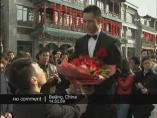 Pékin - La communauté gay fête la St Valentin