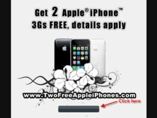Two Free iPhones 3G - http://www.TwoFreeAppleiPhones.com