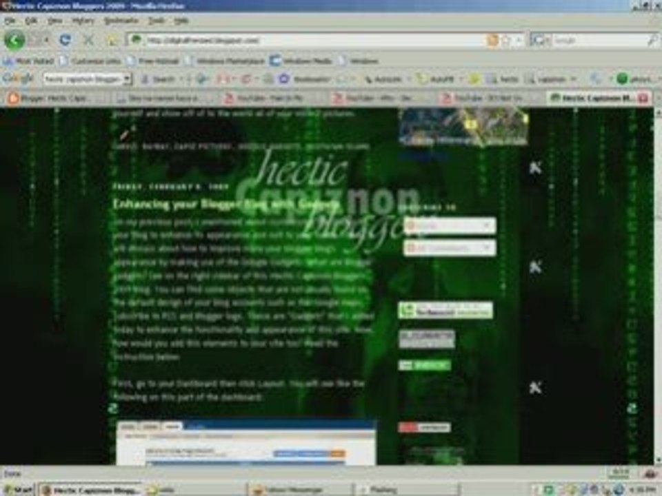 Blogging Tutorial from Hectic Capiznon Bloggers 2009