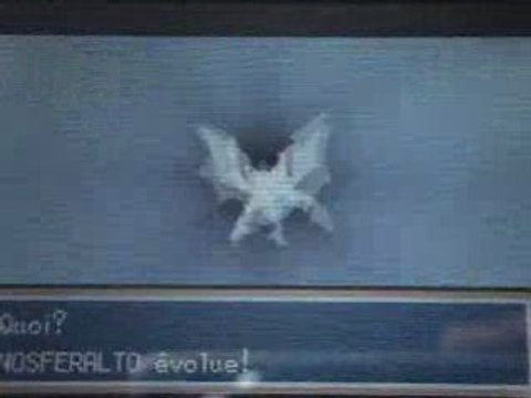 Nosferalto shiney évolue en Nostenfer shiney