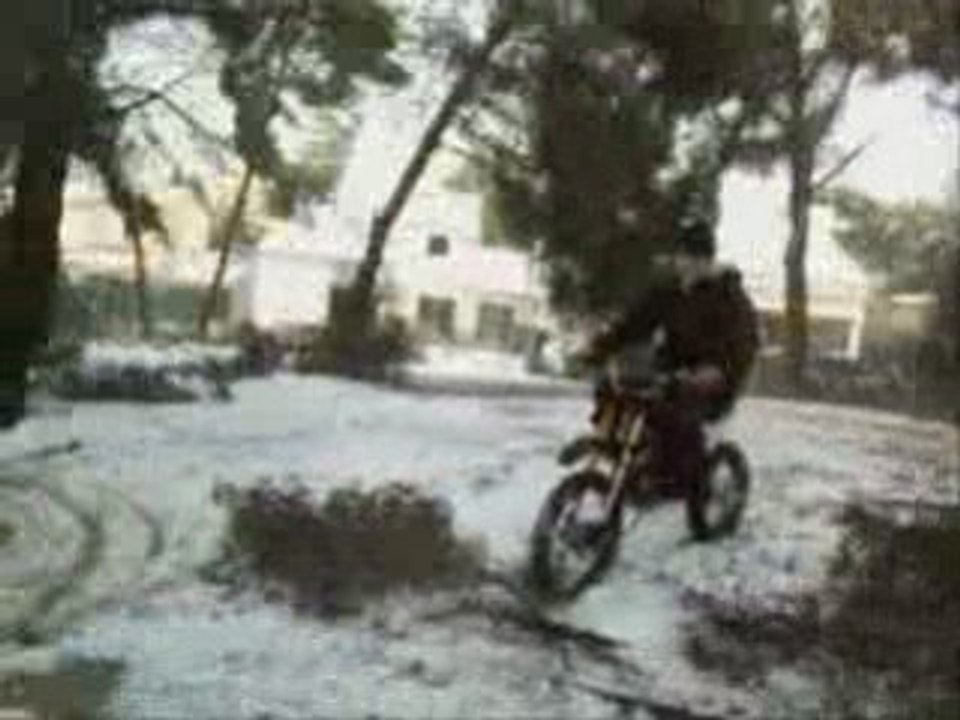 Antho cross neige