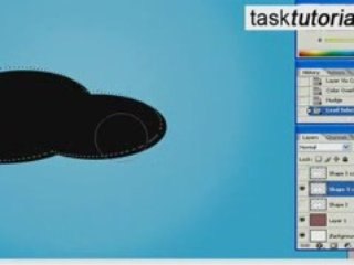 Comic book style cloud in photoshop - Tutorial