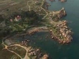 Perros-Guirec vue du ciel