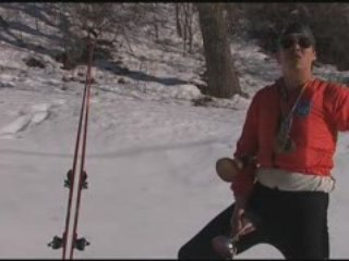 Gilles Estrambouli au ski alpinisme