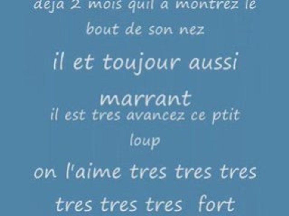 Jo 2 mois
