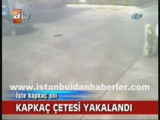 İstanbul'da sekiz kişilik kapkaç çetesi yakalandı
