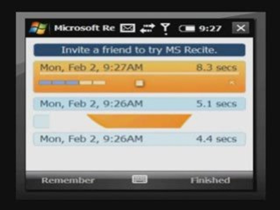 Microsoft Recite, une fonction de recherche vocale
