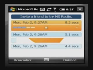 Microsoft Recite, une fonction de recherche vocale