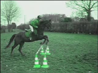Séance de saut = réception bon pied