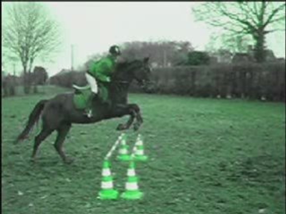 Séance de saut = réception bon pied
