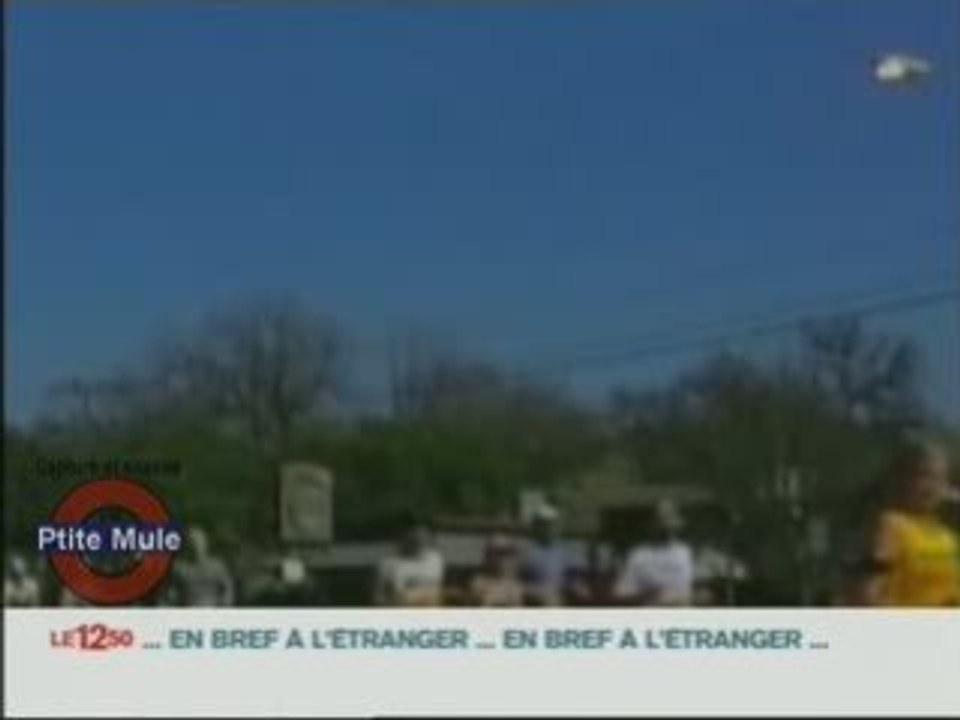 Espace : les débris retombent sur terre