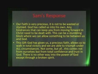 Daily Online Bible Study for Feb 16th 2009