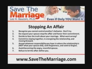 Question: "What Do I Do If My Spouse Is Having An Affair?"