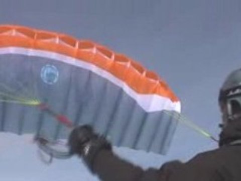 Passionnément volcans , ski, snowkite et speedflying sur l