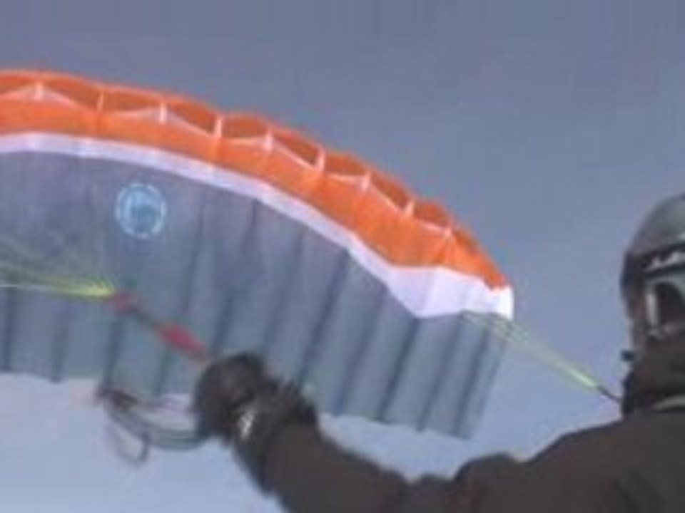 "Passionnément volcans" , ski, snowkite et speedflying sur l