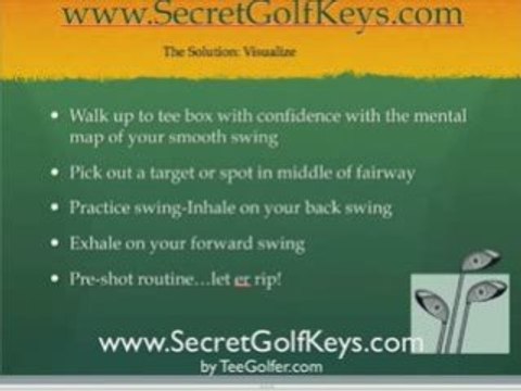 Mental Golf Game Keys: First Tee Jitters