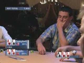 Poker EPT 2 Copenhagen Bondo vs Sampson