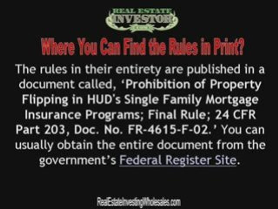 All about the House Flipping Laws for Investors