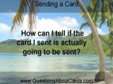 FAQ - Sending a Card