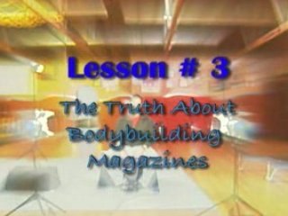 Sad Facts About Body Building Supplements