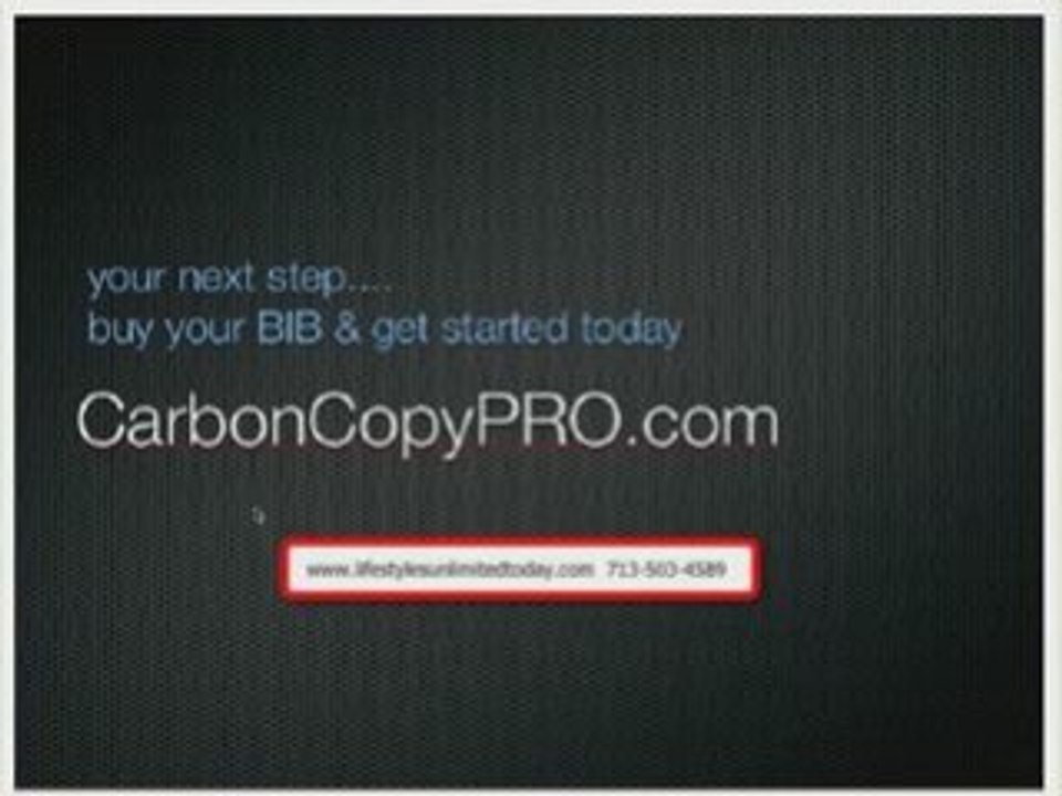 Carbon Copy Pro FAQ 21 - What are my next steps?