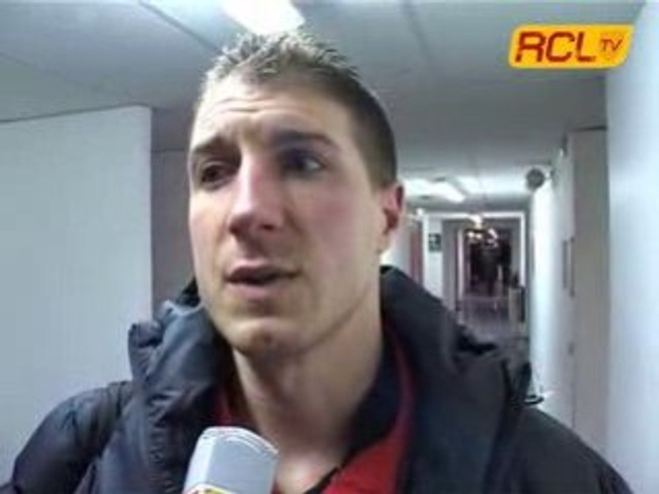 CLERMONT 1-2 LENS INTERVIEW JOUEUR LENSOIS ET STAFF LENSOIS