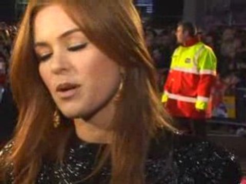 Isla Fisher at the Confessions of a Shopaholic UK premiere