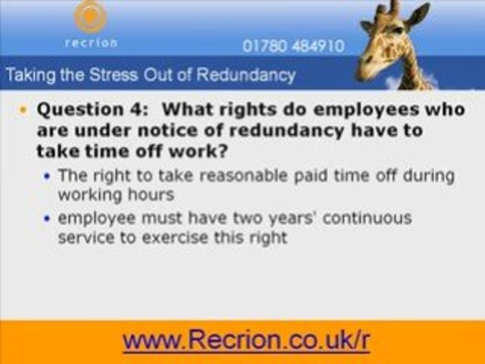 Making Staff Redundant - Get Complementary Video Now!