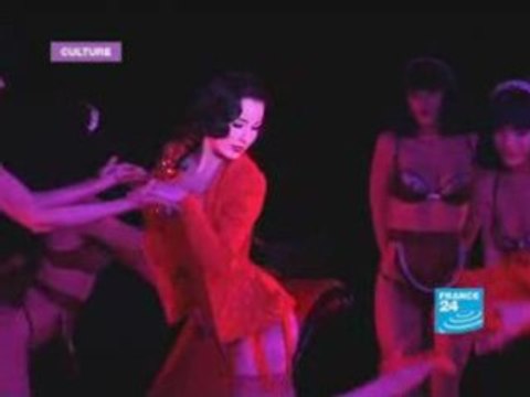 Dita Von Teese brings Burlesque revival to Paris