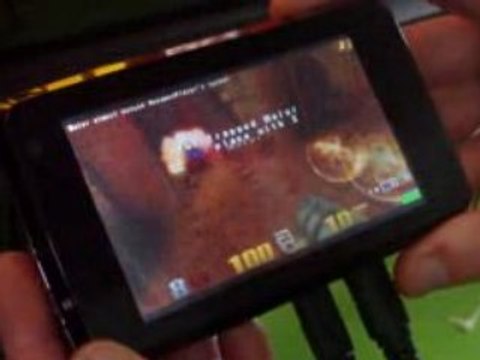 Quake 3 sur un MID équipé du Tegra de nVidia