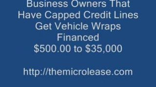 Financing For Your Vehicle Wrap Advertising