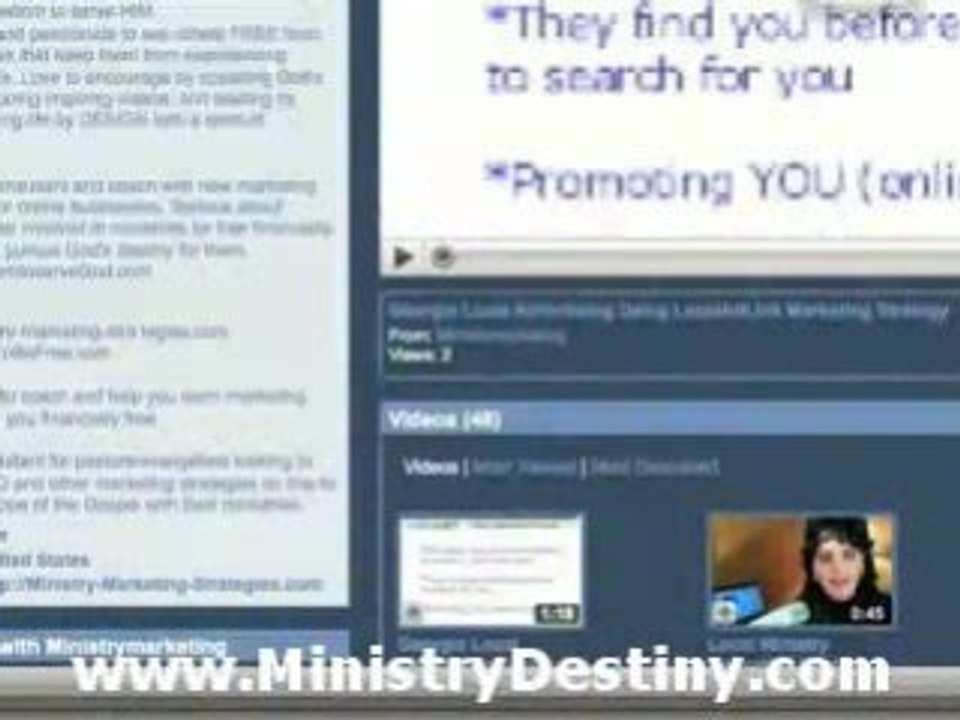 Ministry Marketing Video Online Promotion