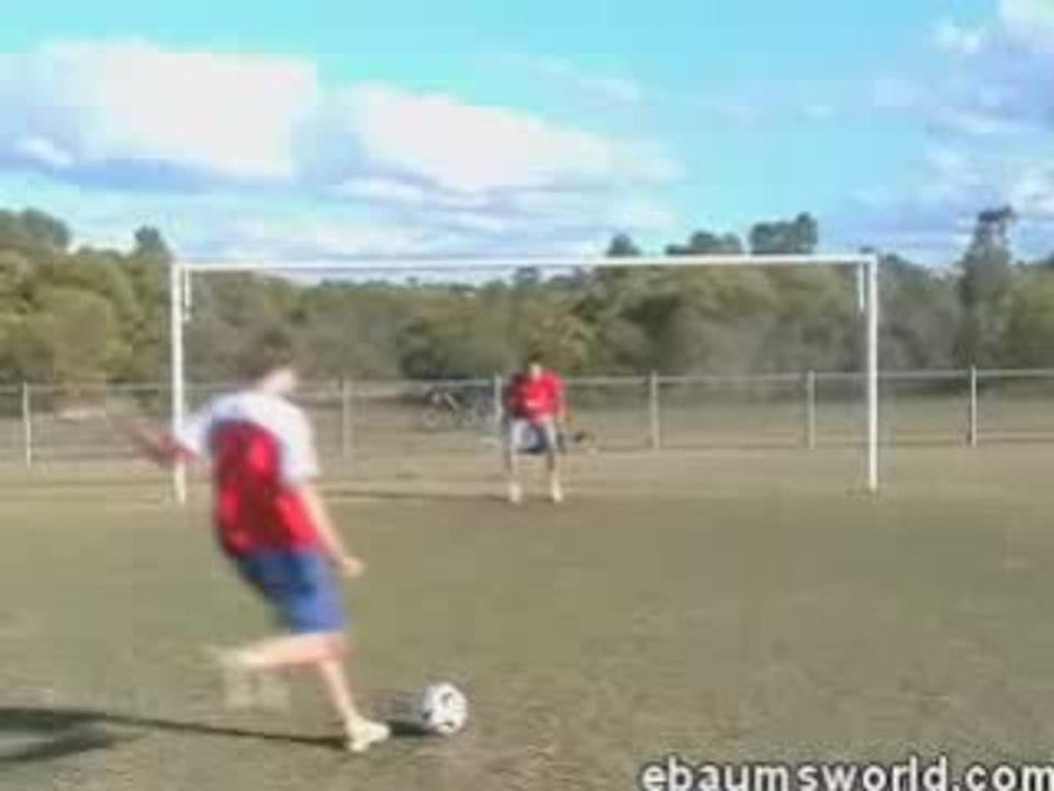 Régis fait du foot