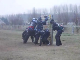 Paintball manche de tours