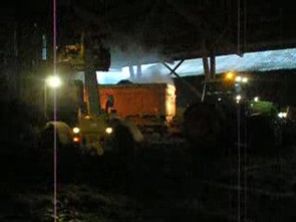 chargement fumier version glisse