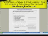 Finding Notes =>Checklists 4 You! => Note Buying Profits.com