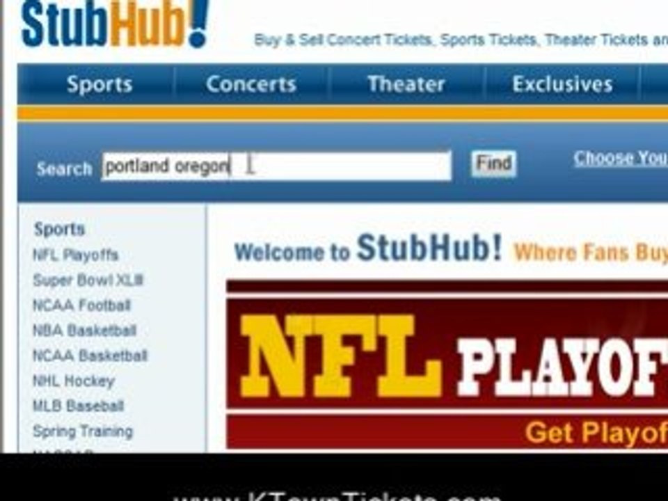 How to Search and Find Events on StubHub