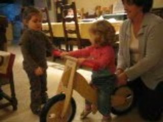 Nicole Maëlle et son vélo