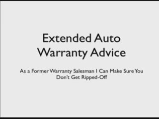 Used Car Warranties