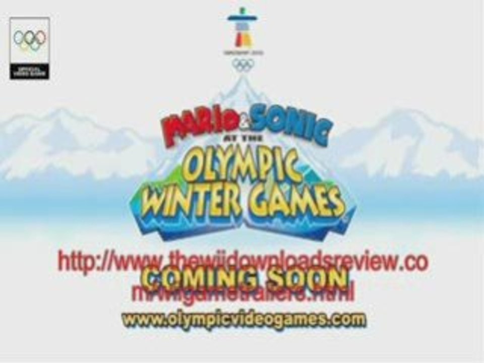 Mario & Sonic at the Olympic Winter Games-download wii games