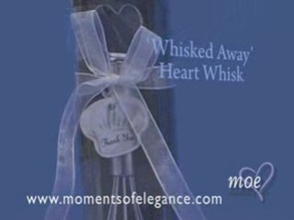 Heart Shaped Whisk Favor