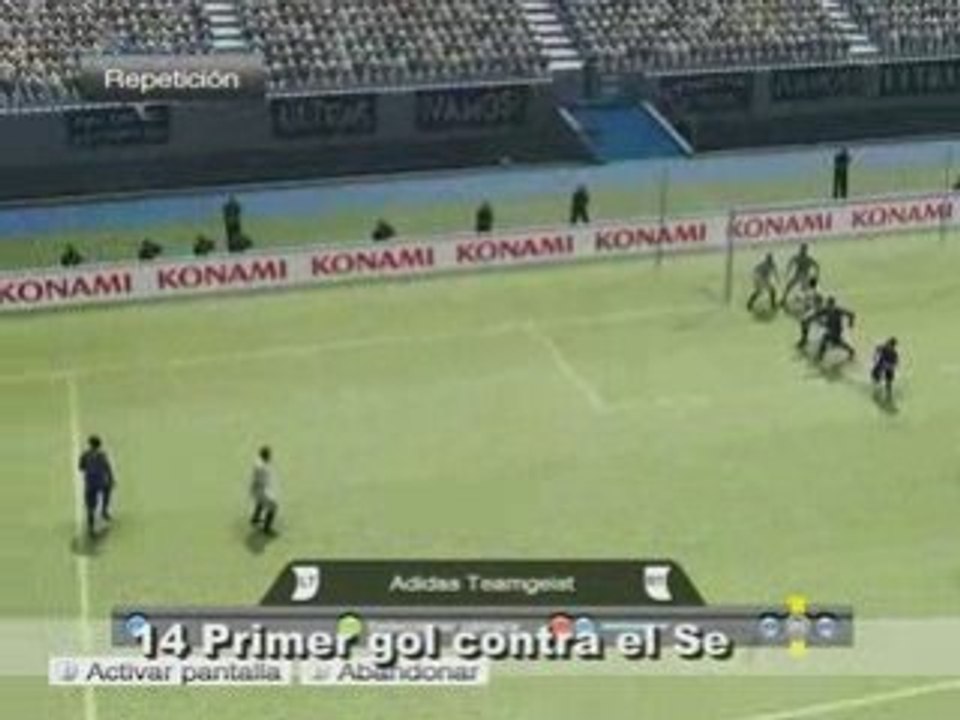 PES 2009 Mis goles Modo Leyenda