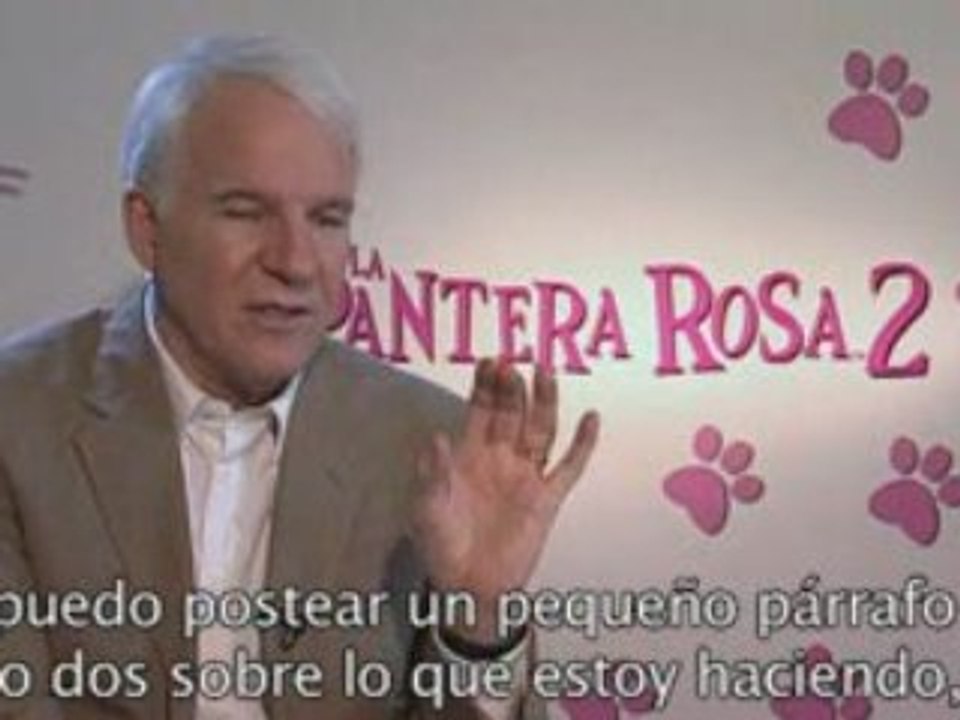 La Pantera Rosa 2  Entrevista a Steve Martin en Madrid