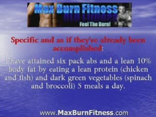 Want to get a six pack fast? Focus on your goals!